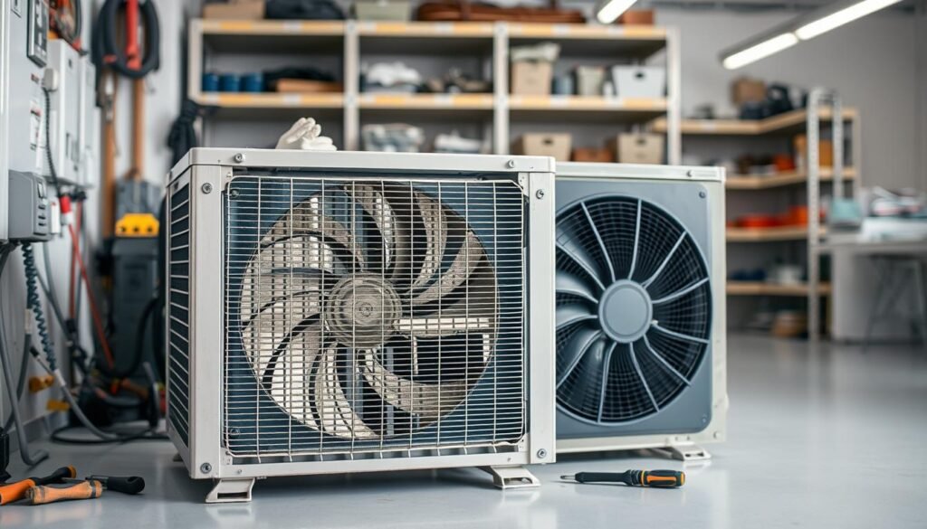 AC condenser maintenance