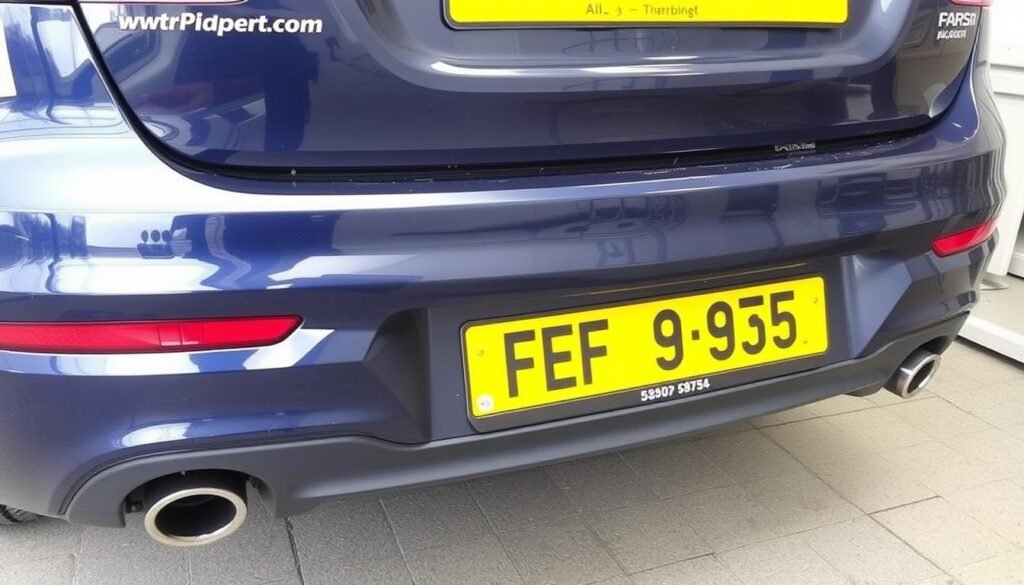Get a quote for your back bumper repair