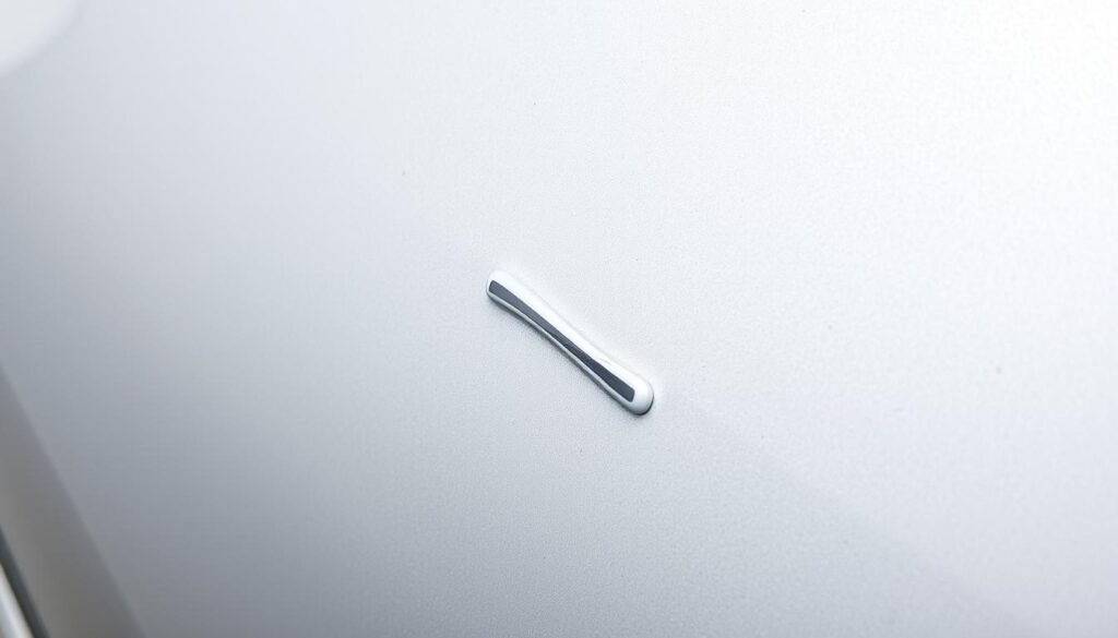 Image of a car with a scratch on its body