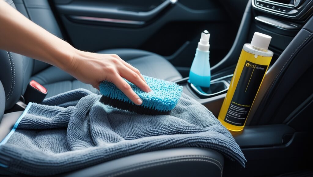auto interior detail