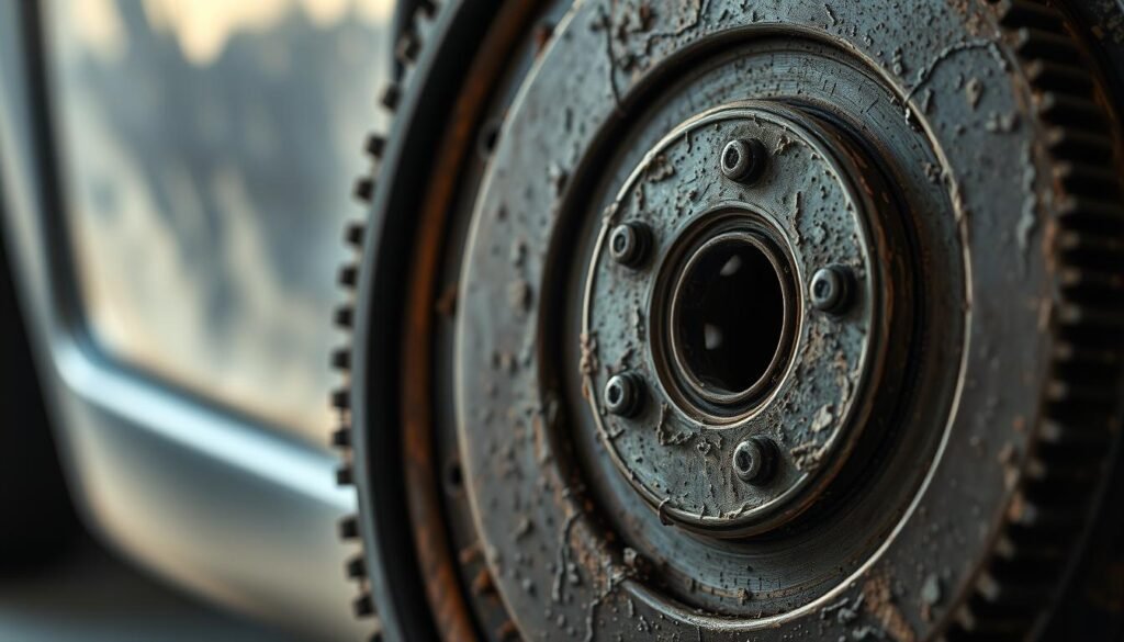 flywheel damage