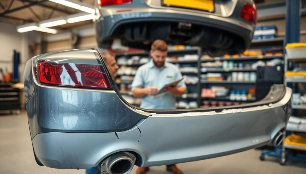 how much does it cost to fix a back bumper