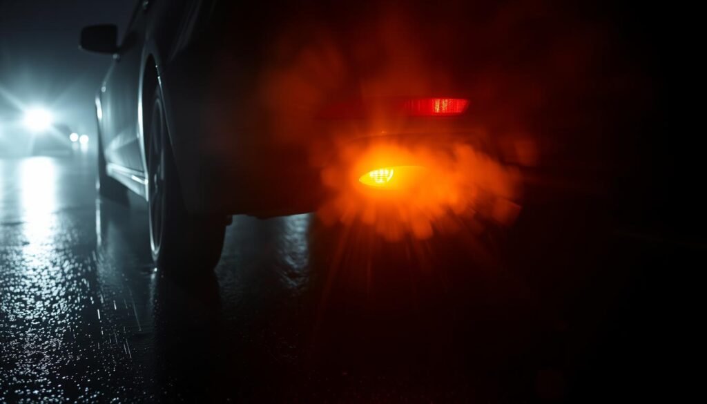 rear fog lights usage