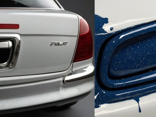 How to Remove Paint from a Car Bumper